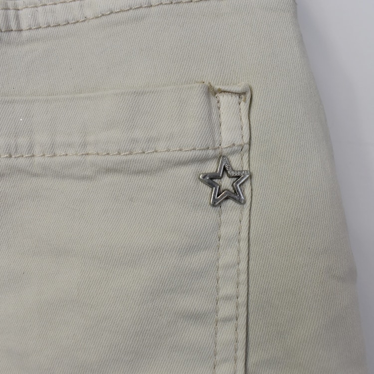 Jeans med revär BEIGE - Place du Jour