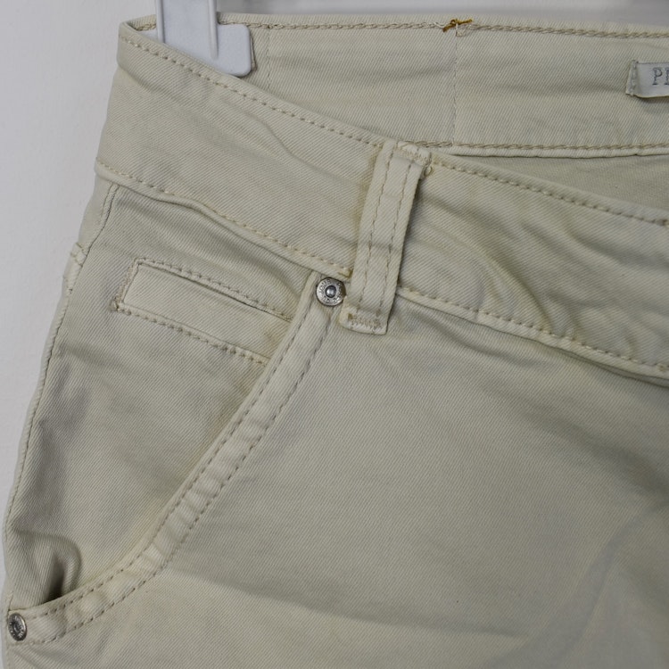 Jeans med revär BEIGE - Place du Jour