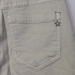 Jeans med revär BEIGE - Place du Jour