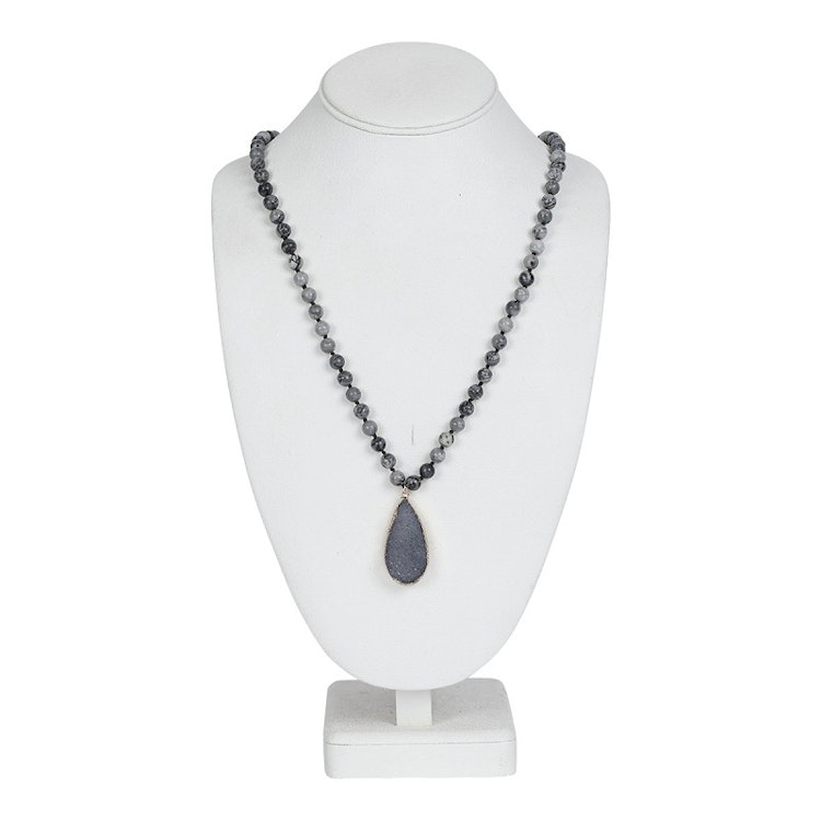 Halsband Daisy GRÅ - The Moshi