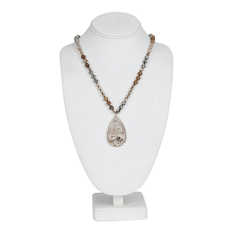Halsband Penelope BEIGE - The Moshi
