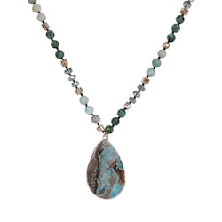 Halsband Penelope TURQUOISE - The Moshi