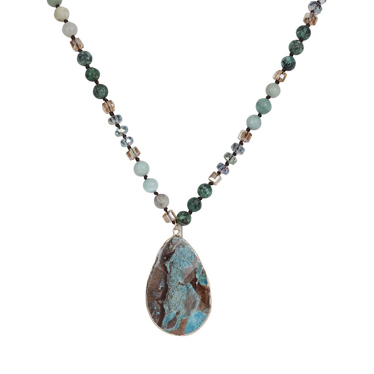 Halsband Penelope TURQUOISE - The Moshi