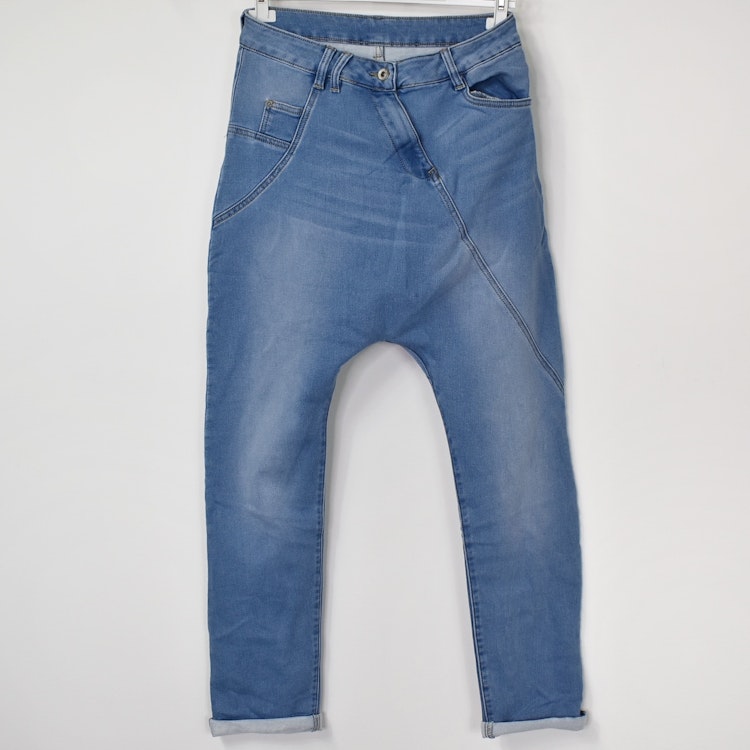 Jeans Baggy LJUS BLÅ - 3D Denim