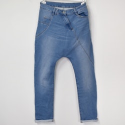 Jeans Baggy LJUS BLÅ - 3D Denim