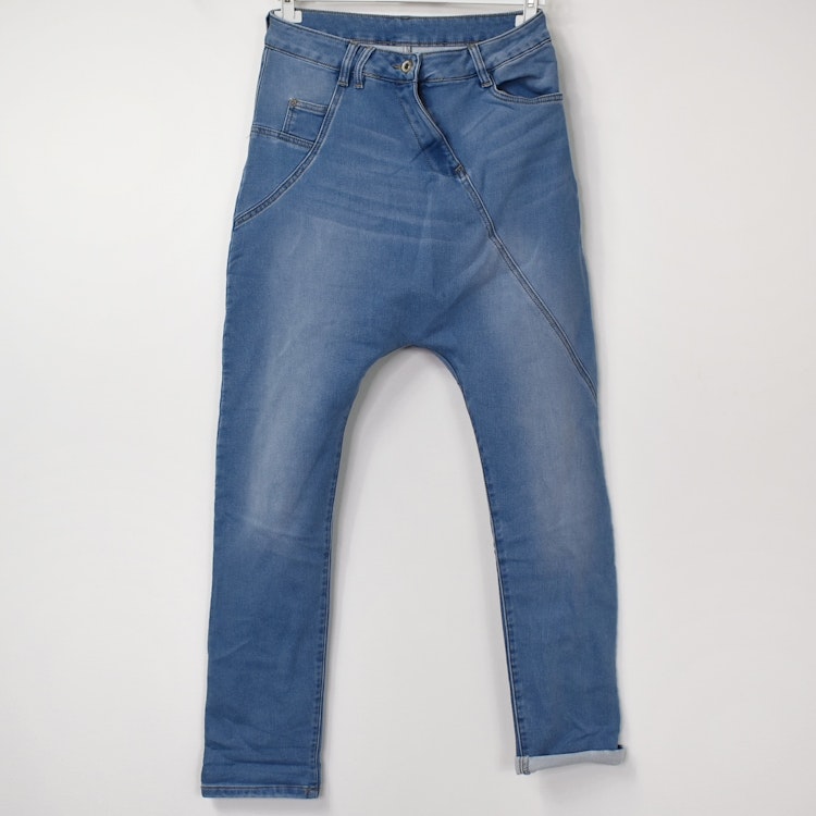Jeans Baggy LJUS BLÅ - 3D Denim