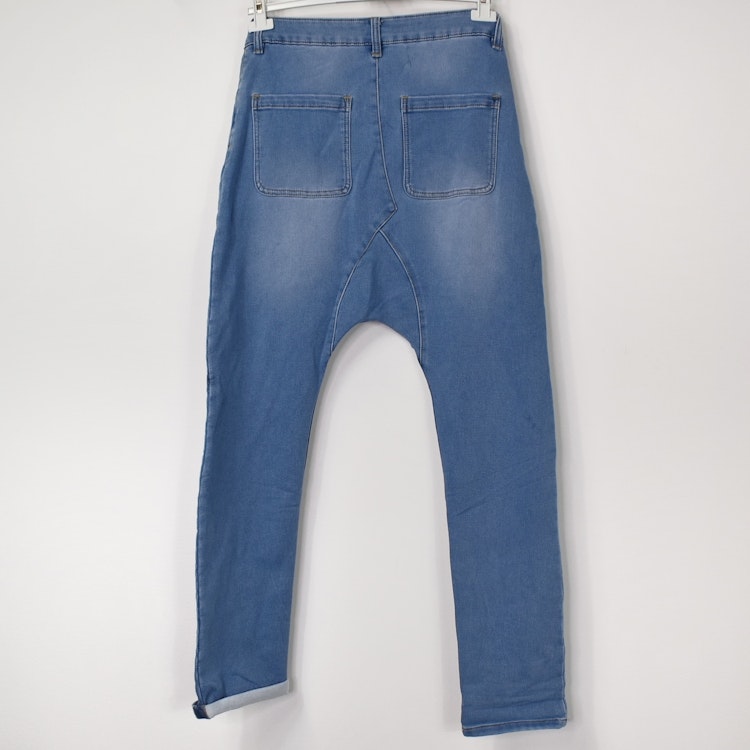 Jeans Baggy LJUS BLÅ - 3D Denim