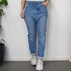 Jeans Baggy LJUS BLÅ - 3D Denim