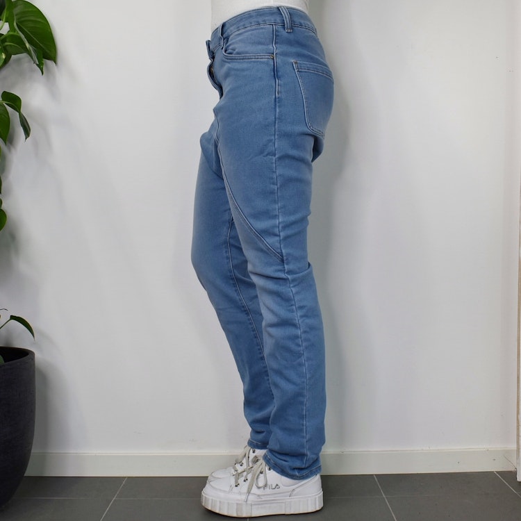 Jeans Baggy LJUS BLÅ - 3D Denim