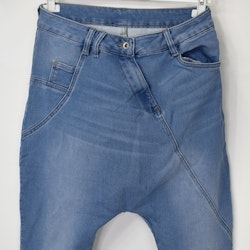 Jeans Baggy LJUS BLÅ - 3D Denim