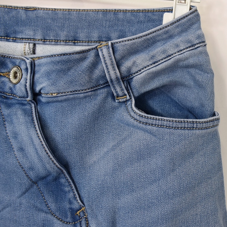 Jeans Baggy LJUS BLÅ - 3D Denim