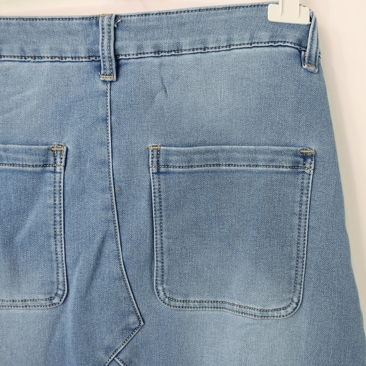 Jeans Baggy LJUS BLÅ - 3D Denim