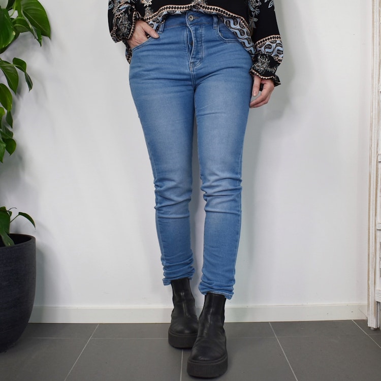 Jeans Jogger LJUS BLÅ - 3D Denim