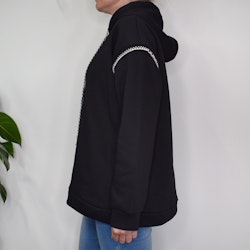 Hoodie Audrey Over Sized SVART - Marta du Chateau