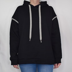 Hoodie Audrey Over Sized SVART - Marta du Chateau