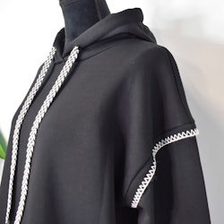 Hoodie Audrey Over Sized SVART - Marta du Chateau