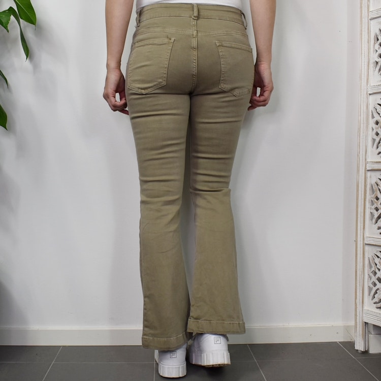 Jeans Flare BEIGE SCURO - 3D Denim