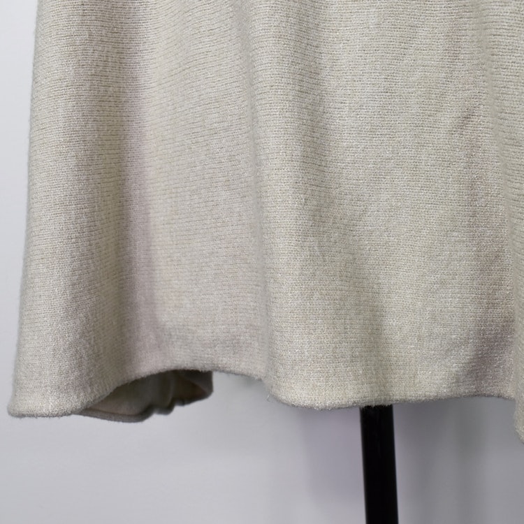Stickad Ponchotröja BEIGE