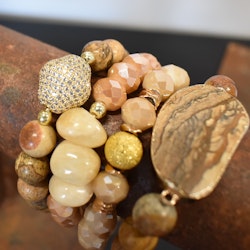 Armband Jackie 4-pack AMBER - The Moshi