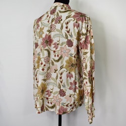 Blus Aya Blommig ECRU - Marta du Chateau