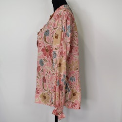 Blus Aya Blommig ROSA - Marta du Chateau