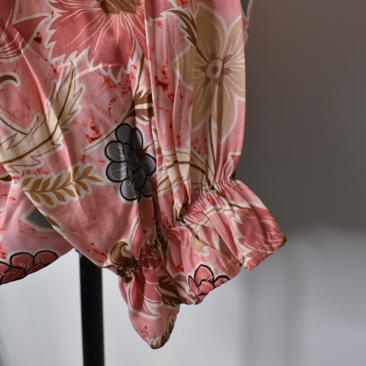Blus Aya Blommig ROSA - Marta du Chateau