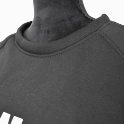 Sweatshirt med Tryck Over Size SVART