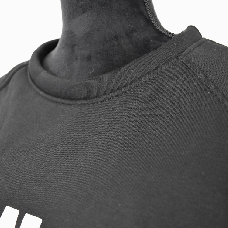 Sweatshirt med Tryck Over Size SVART