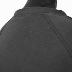 Sweatshirt med Tryck Over Size SVART