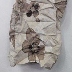 Stretchig Byxa Merilyn Blommig BEIGE - Marta du Chateau