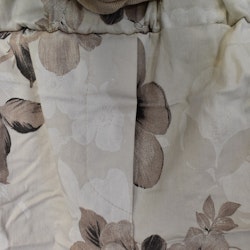 Stretchig Byxa Merilyn Blommig BEIGE - Marta du Chateau