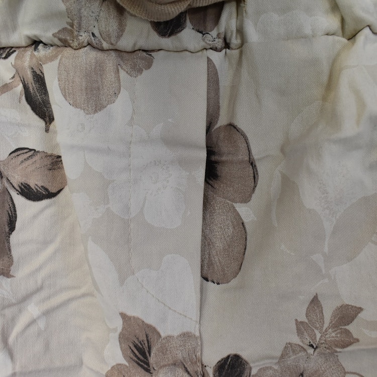Stretchig Byxa Merilyn Blommig BEIGE - Marta du Chateau
