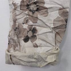 Stretchig Byxa Merilyn Blommig BEIGE - Marta du Chateau