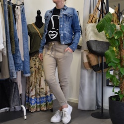 Jeansjacka med knappar DENIM - Place du Jour