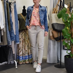 Jeansjacka med knappar DENIM - Place du Jour