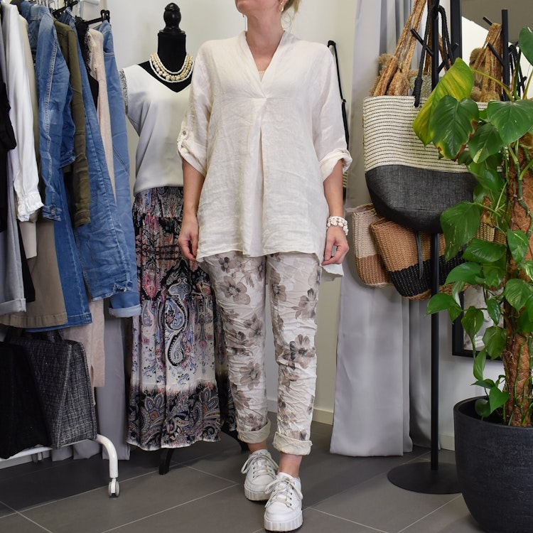 Linneblus Harper OFF WHITE - Stajl Agenturer