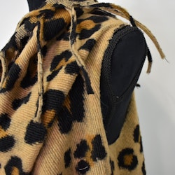 Lång Väst med Fransar LEOPARD