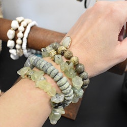 Armband Josephine 4-pack GRÖN - The Moshi