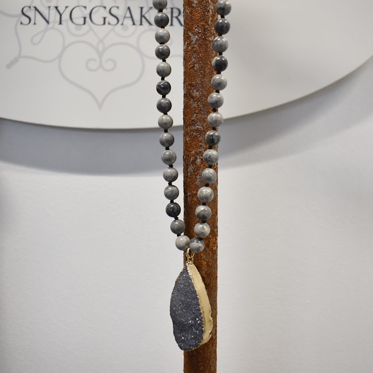 Halsband Daisy GRÅ - The Moshi