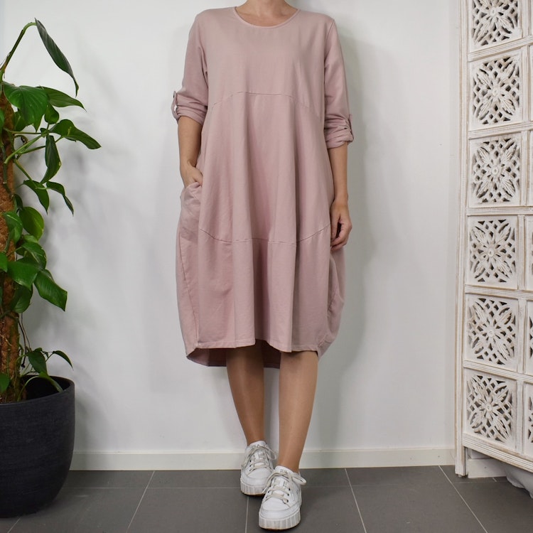 Sweatshirt-klänning Marian ROSE - Marta du Chateau
