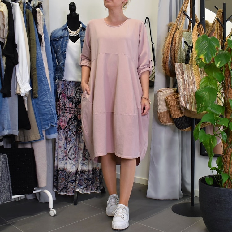 Sweatshirt-klänning Marian ROSE - Marta du Chateau