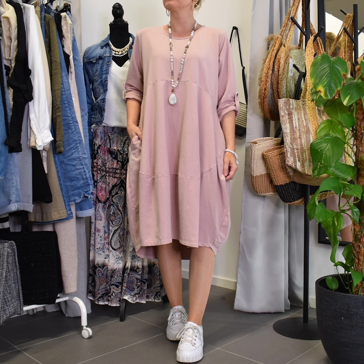 Sweatshirt-klänning Marian ROSE - Marta du Chateau