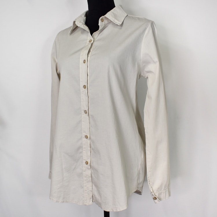Bomullsskjorta BEIGE