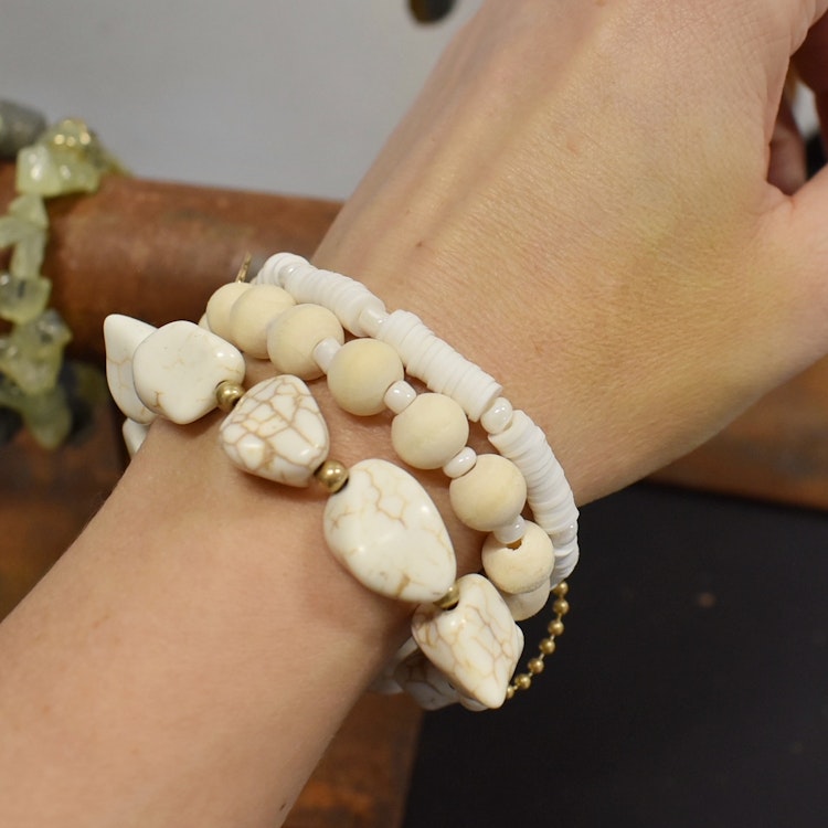 Armband Celia IVORY - The Moshi
