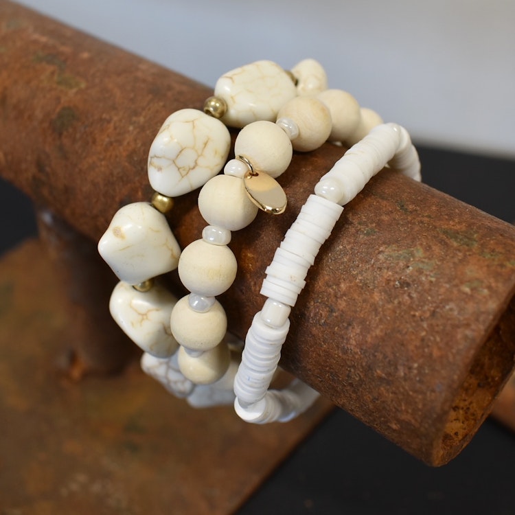 Armband Celia IVORY - The Moshi