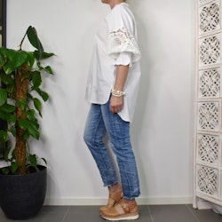 Skjorta Nichole Over Size VIT - Marta du Chateau