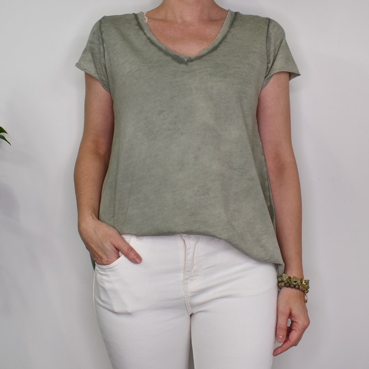 T-shirt KAKI - Stajl Agenturer