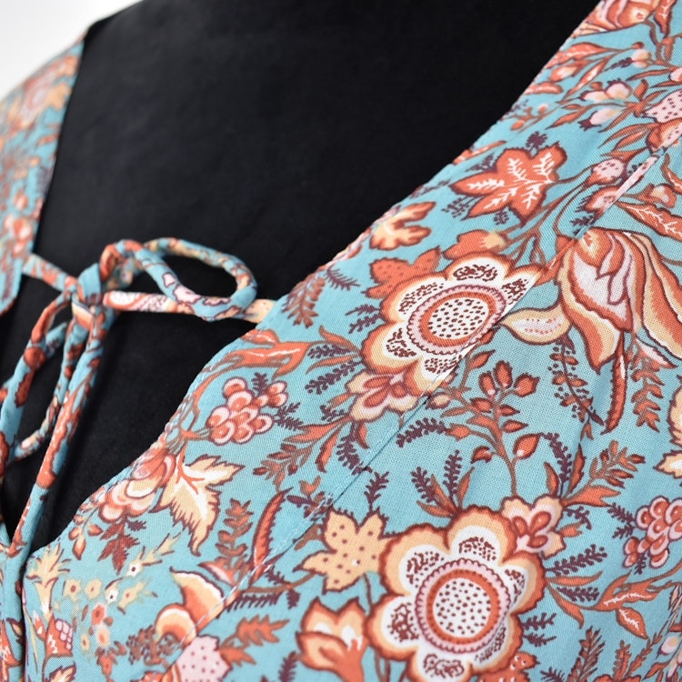 Blus Kenja MAGNOLIA BLUE - Stajl Agenturer