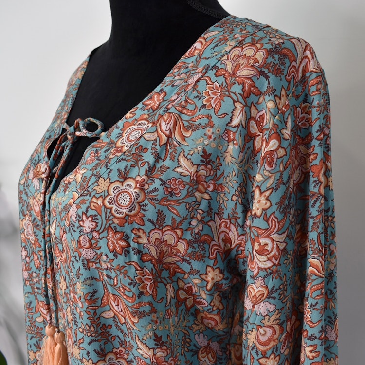 Blus Kenja MAGNOLIA BLUE - Stajl Agenturer