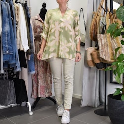 Blus Claudia Leaf LJUSGRÖN - Stajl Agenturer
